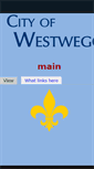Mobile Screenshot of cityofwestwego.com
